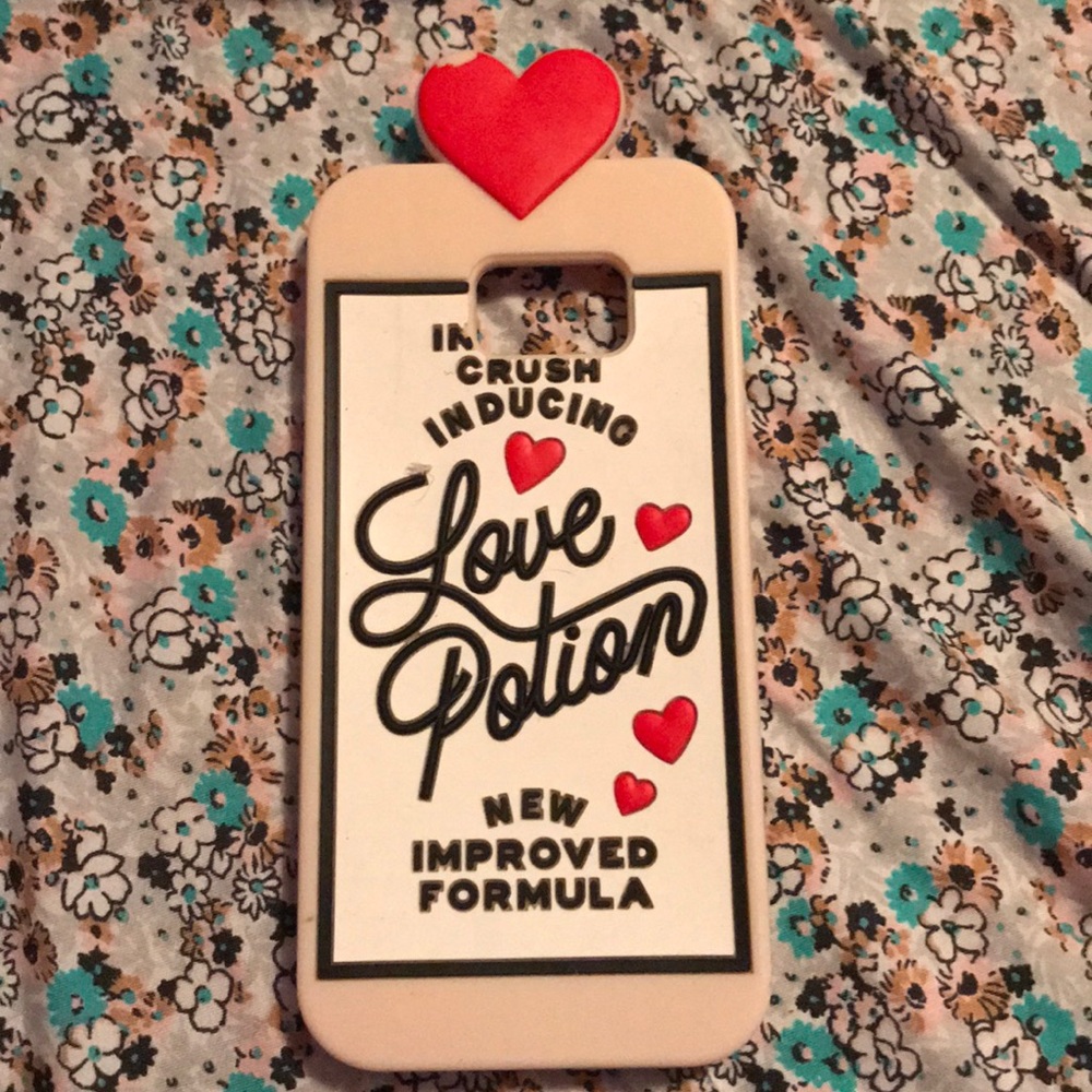 Cute love potion s7 edge phone case